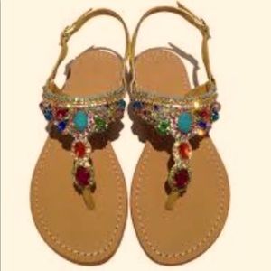Colorful Mystique Sandaks. Jewelry for your feet
